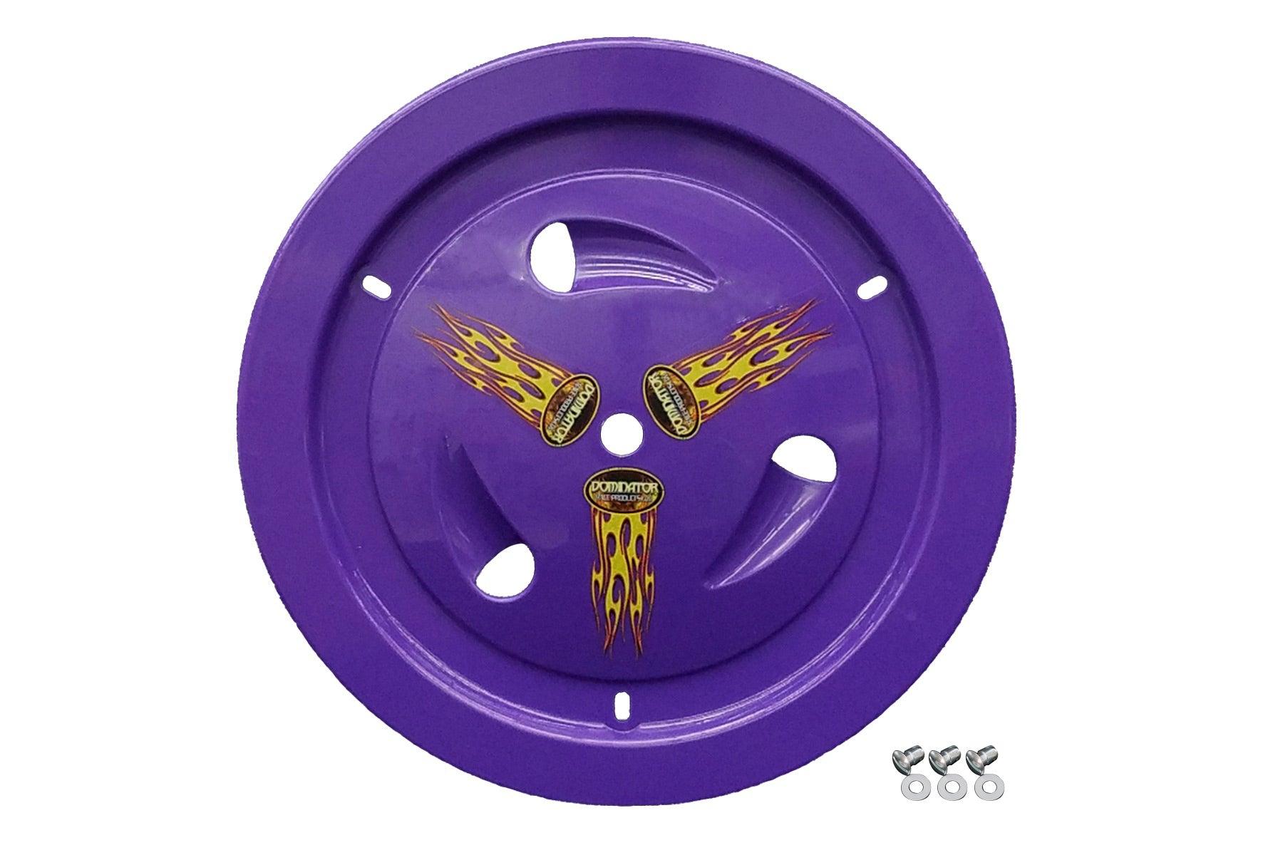 Wheel Cover Dzus-On Purple - Burlile Performance Products