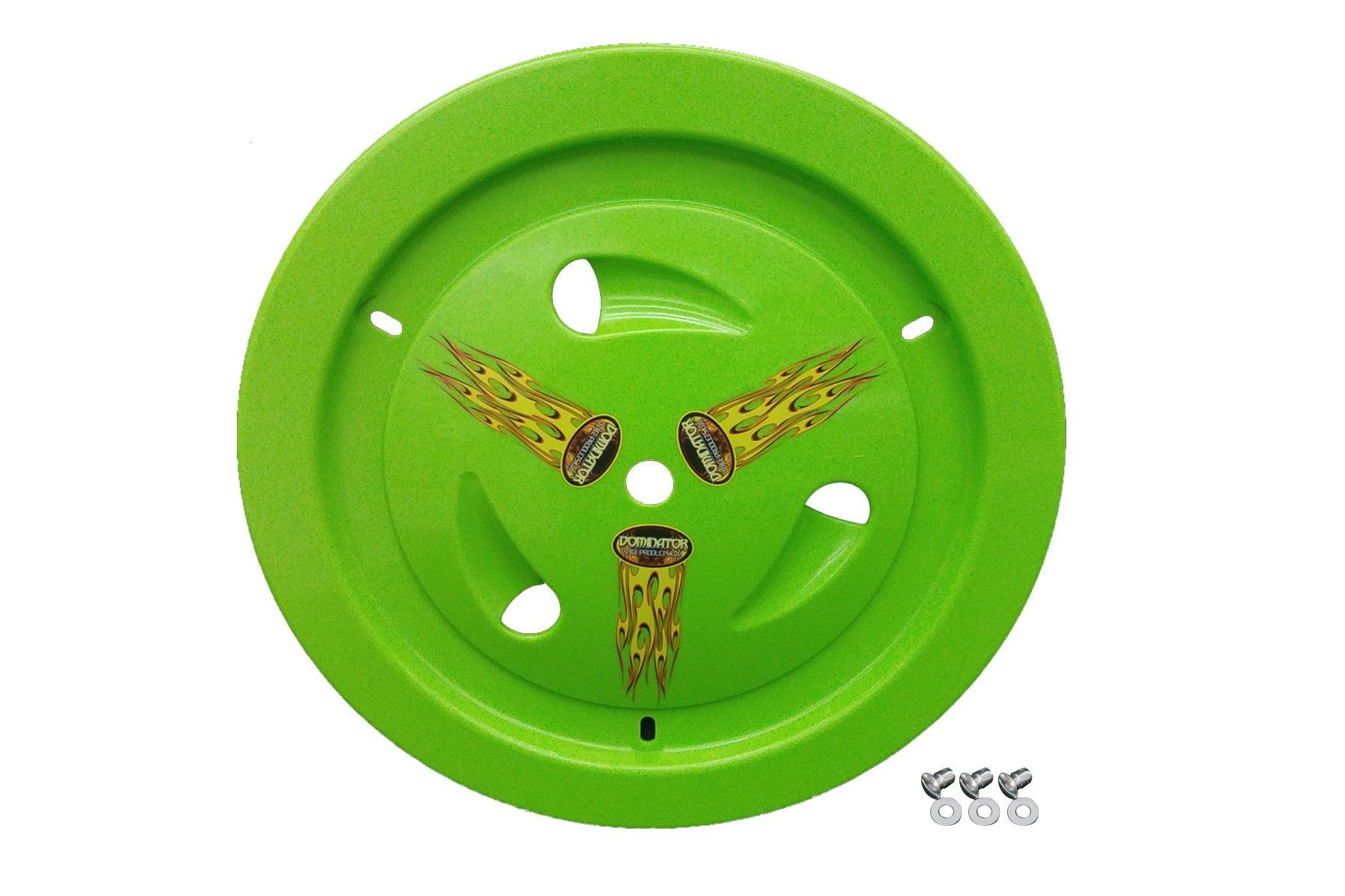 Wheel Cover Dzus-On Xtr Green - Burlile Performance Products