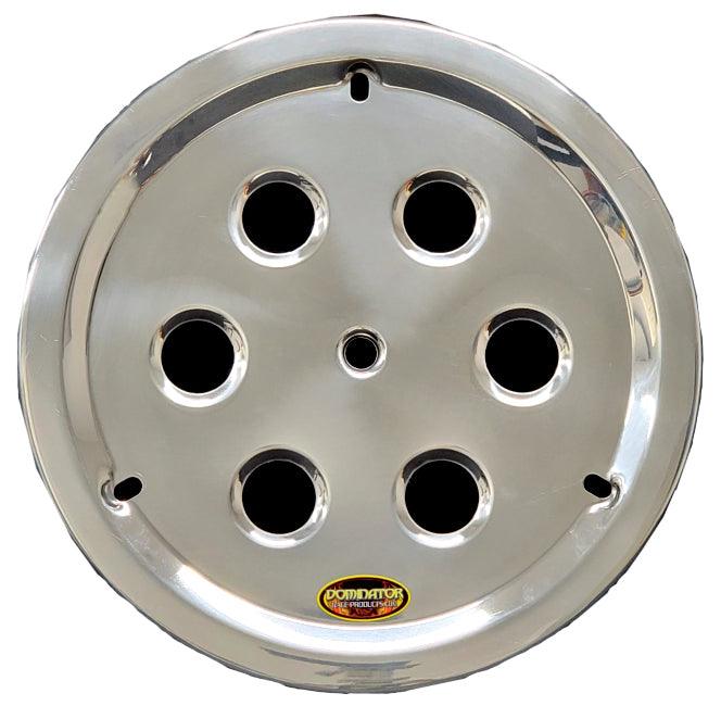 Wheel Cover Hole Vent Alum Bolt 15in Polished - Burlile Performance Products