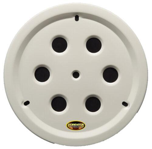 Wheel Cover Hole Vent Alum Bolt 15in White - Burlile Performance Products