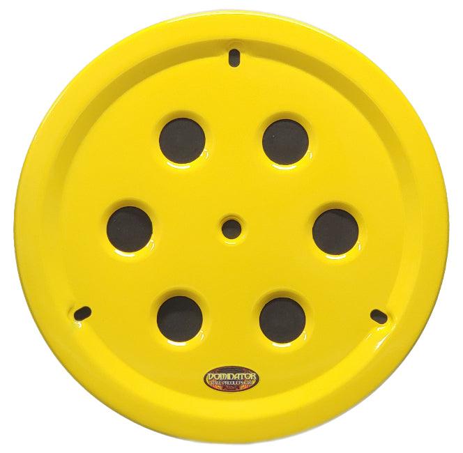 Wheel Cover Hole Vent Alum Bolt 15in Yellow - Burlile Performance Products