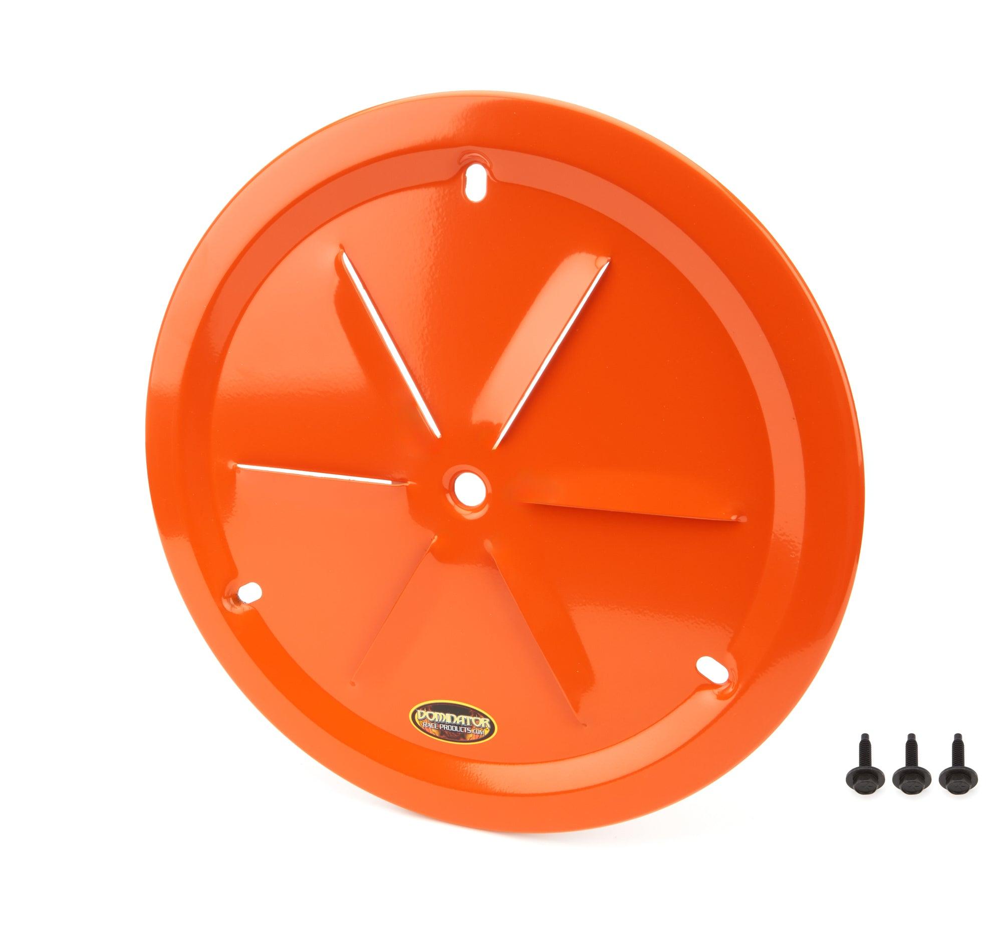 Wheel Cover Louver Vent Alum Bolt 15in Orange - Burlile Performance Products