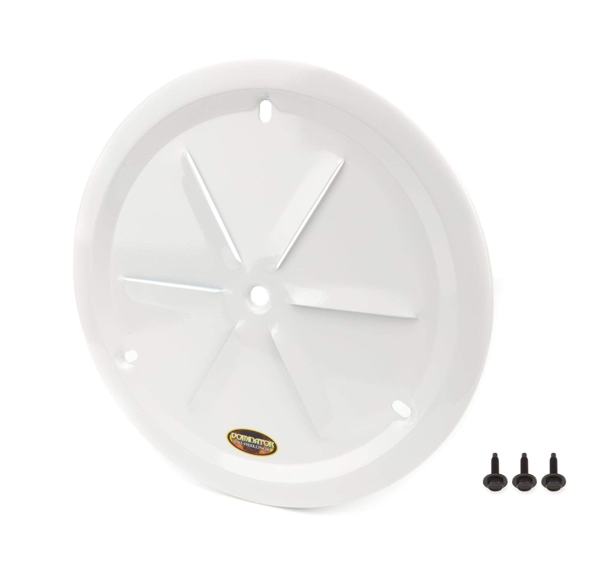 Wheel Cover Louver Vent Alum Bolt 15in White - Burlile Performance Products