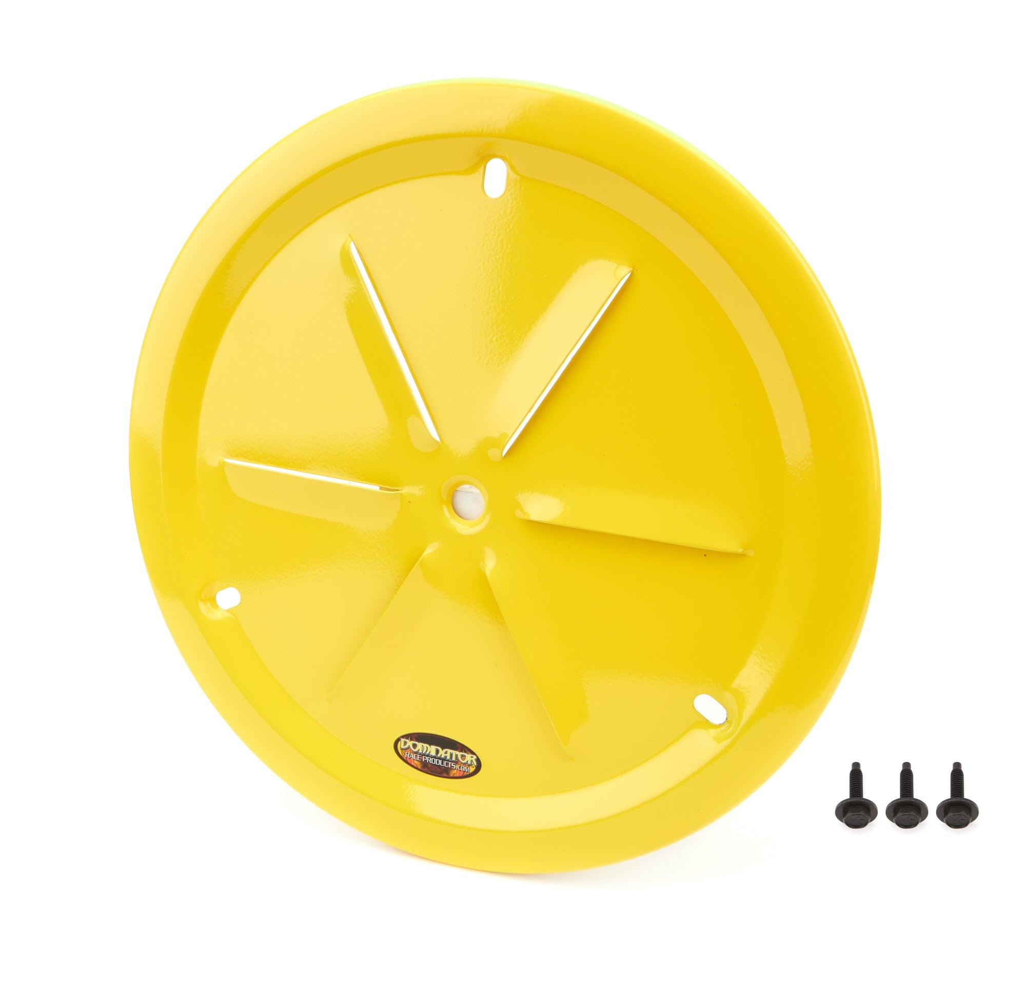 Wheel Cover Louver Vent Alum Bolt 15in Yellow - Burlile Performance Products