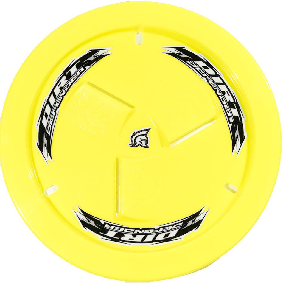 Wheel Cover Neon Yellow Vented - Burlile Performance Products