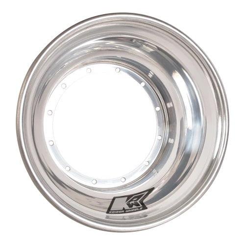 Wheel Half 10in x 3in Polished - Burlile Performance Products
