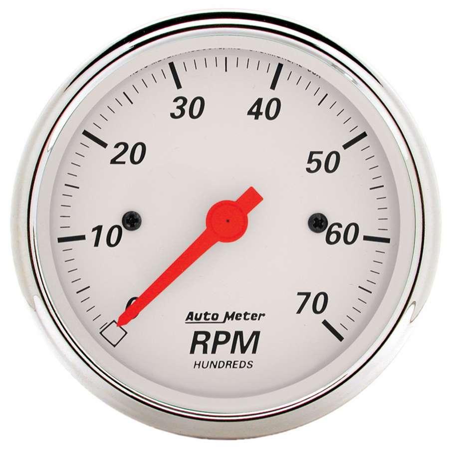 White In Dash Tach - Burlile Performance Products