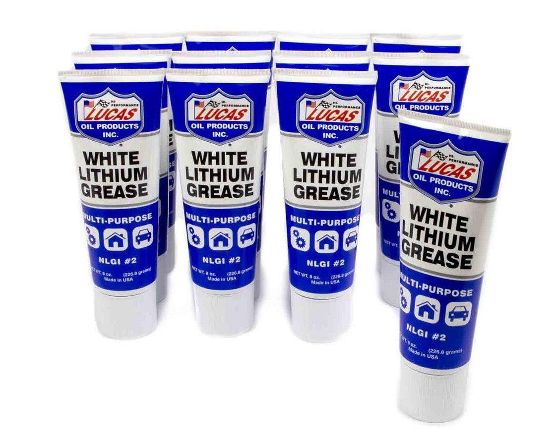 White Lithium Grease 12x8 Ounce - Burlile Performance Products