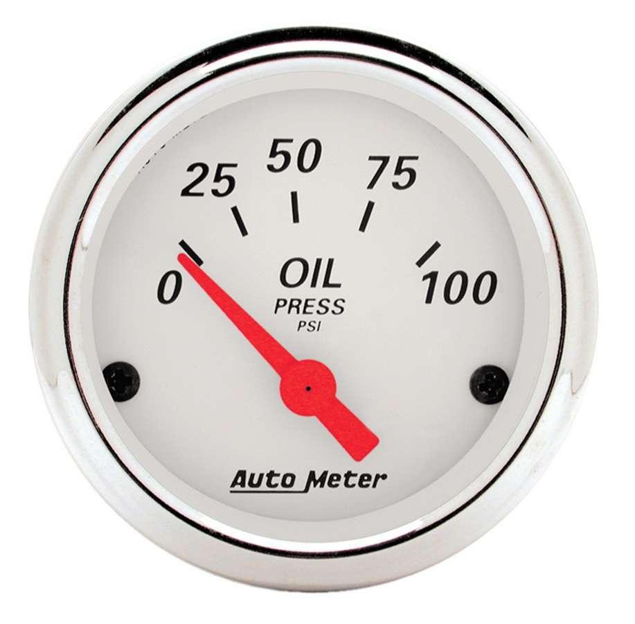 White Oil Pressure 0-100 - Burlile Performance Products