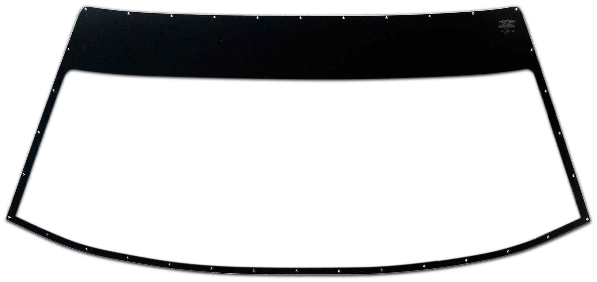 Windshield Monte Carlo 1/8in Mar-Resistant Flat - Burlile Performance Products