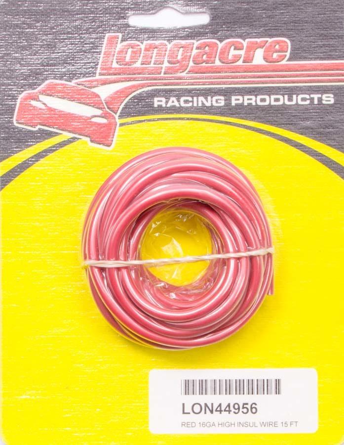 Wire 16 Gauge 15ft Red - Burlile Performance Products