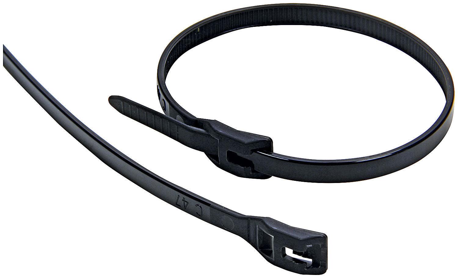 Wire Ties Black 11.00 Flush Fit 100pk - Burlile Performance Products