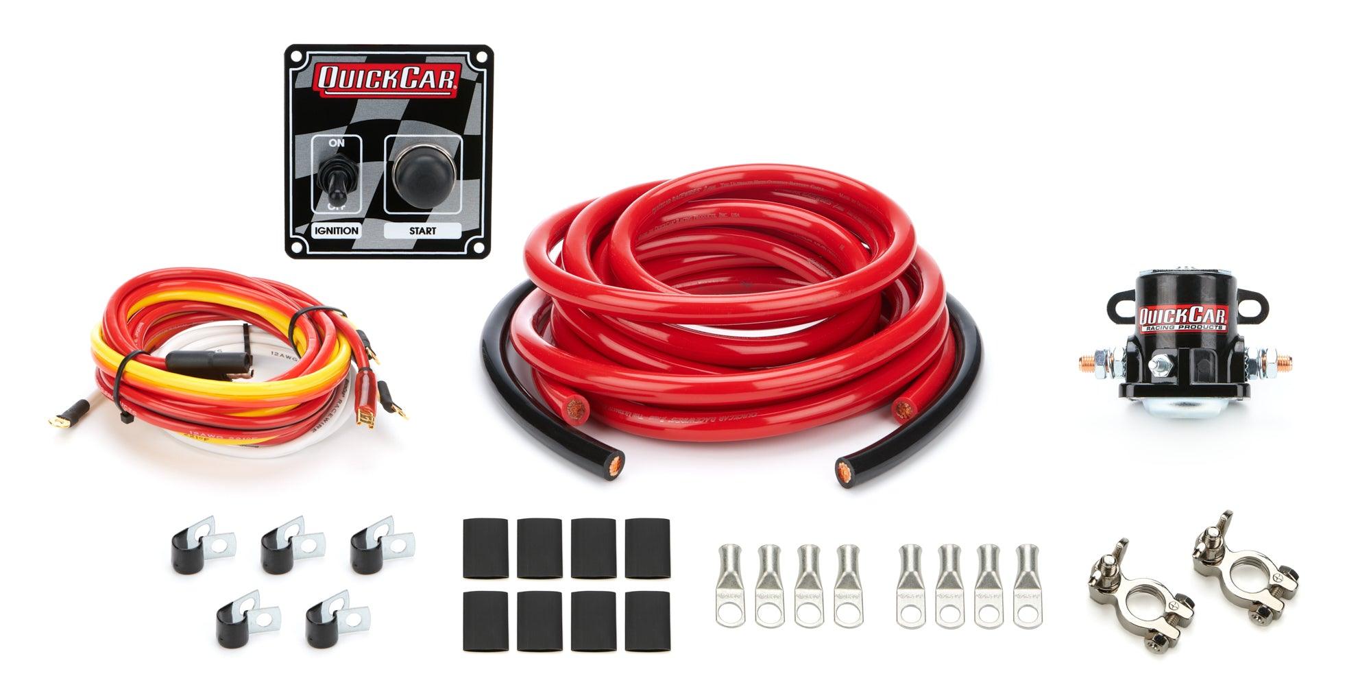 Wiring Kit 2 Gauge with 50-102 Switch Panel - Burlile Performance Products