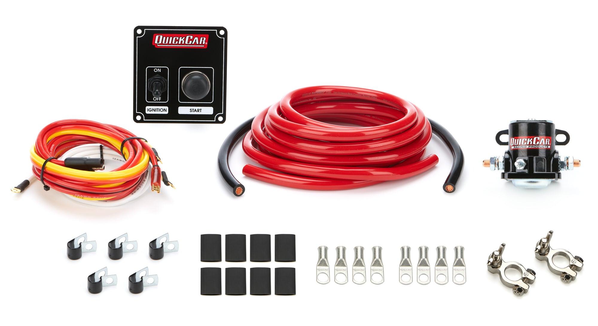 Wiring Kit 2 Gauge with 50-802 Switch Panel - Burlile Performance Products