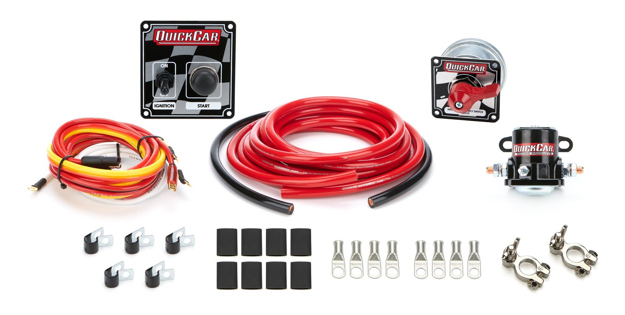 Wiring Kit 4 Gauge with 50-102 Panel - Burlile Performance Products