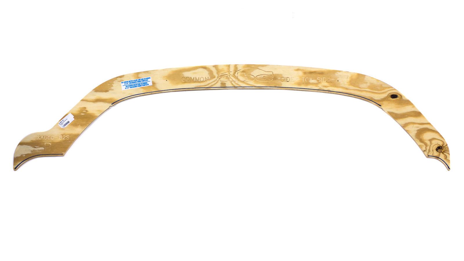 Wood Template Roof Side To Side - Burlile Performance Products