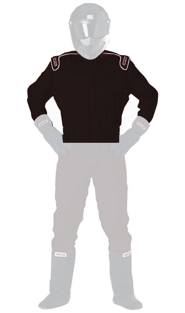 X-Large Black Jacket Signature Knit SFI-20 - Burlile Performance Products